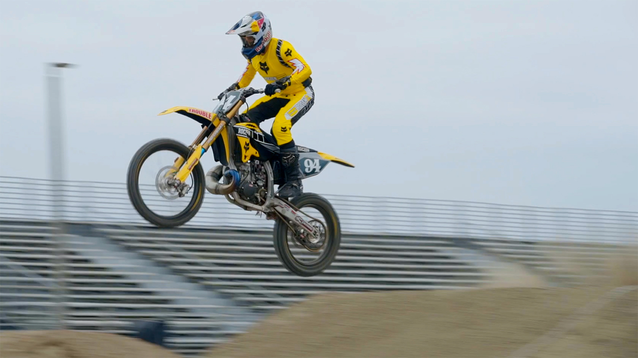 Ken Roczen And His Yamaha Yz Redbull Straight Rhythm Swapmoto Live