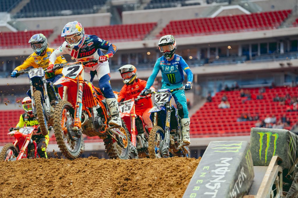 2023 Houston Supercross Qualifying Report Times Swapmoto Live