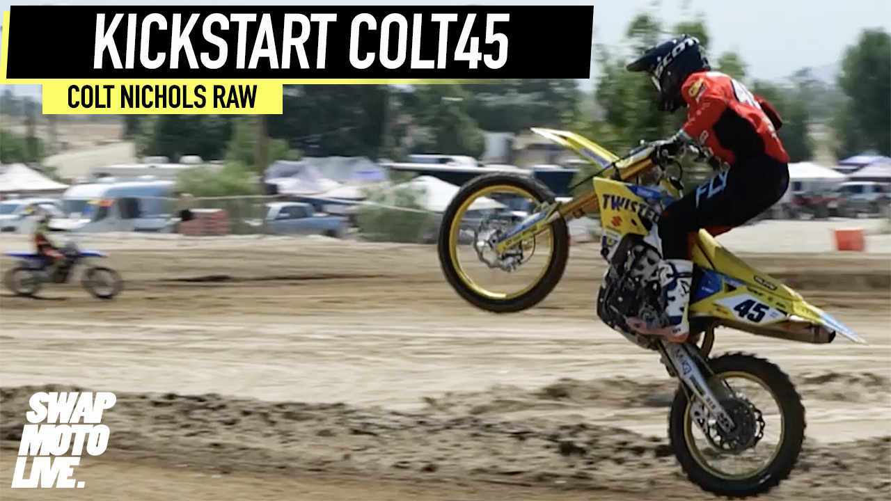 Colt Nichols Raw On His New Suzuki Swapmoto Live