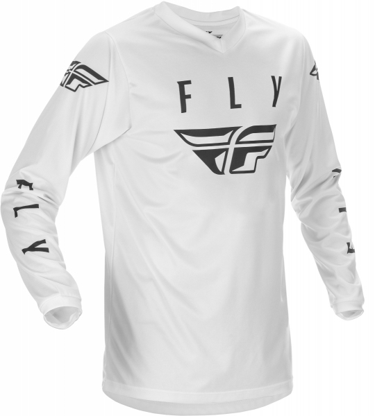 Fly Racing Black/White 15 in. Snow Rider Sticker - 37-9993