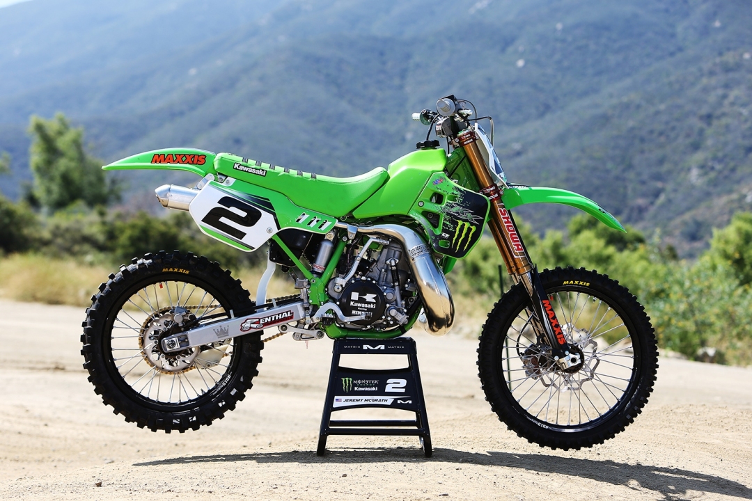 A Closer Look at Jeremy McGrath's Kawasaki KX500 - Swapmoto Live