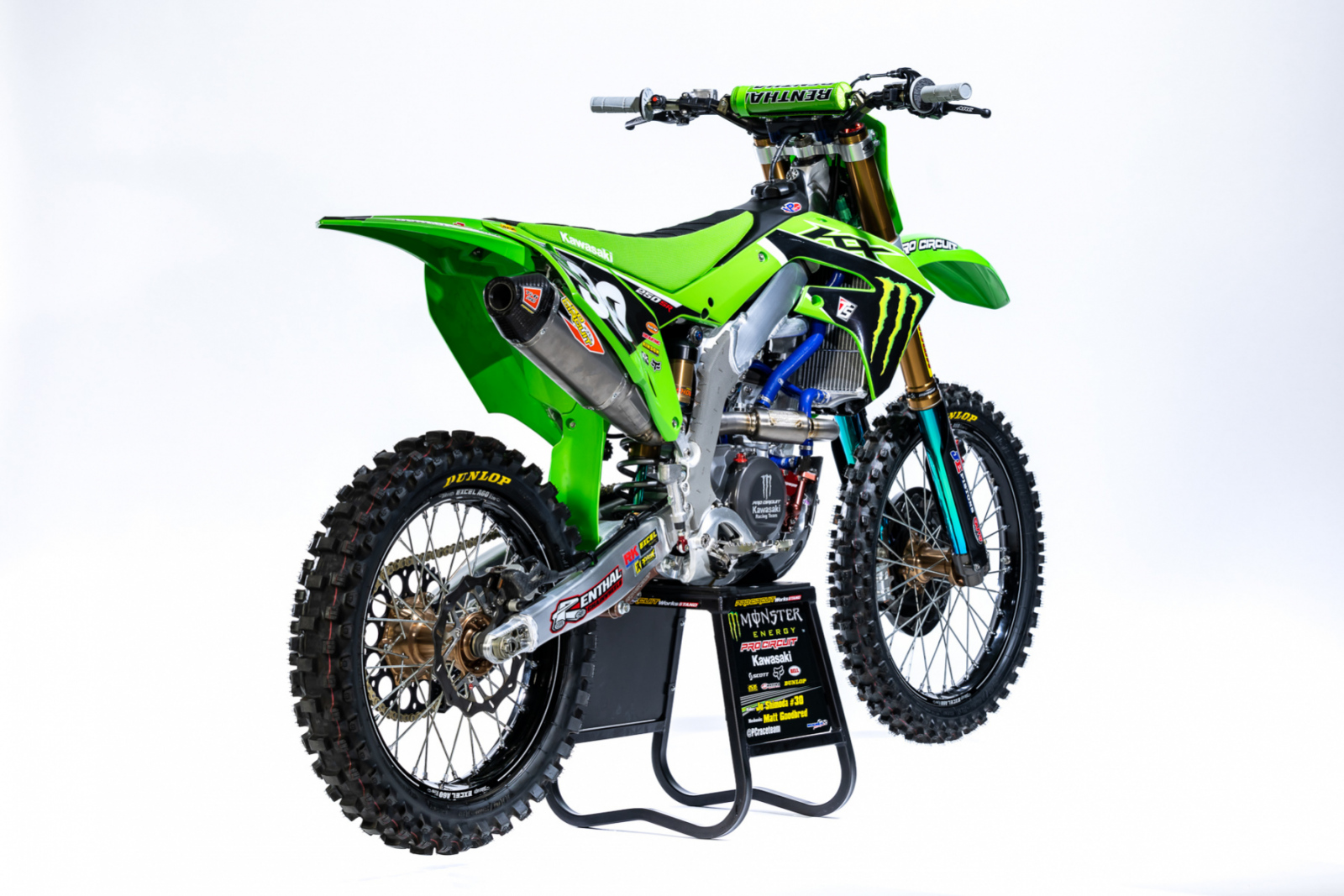 Питбайк Кавасаки kx250f Monster