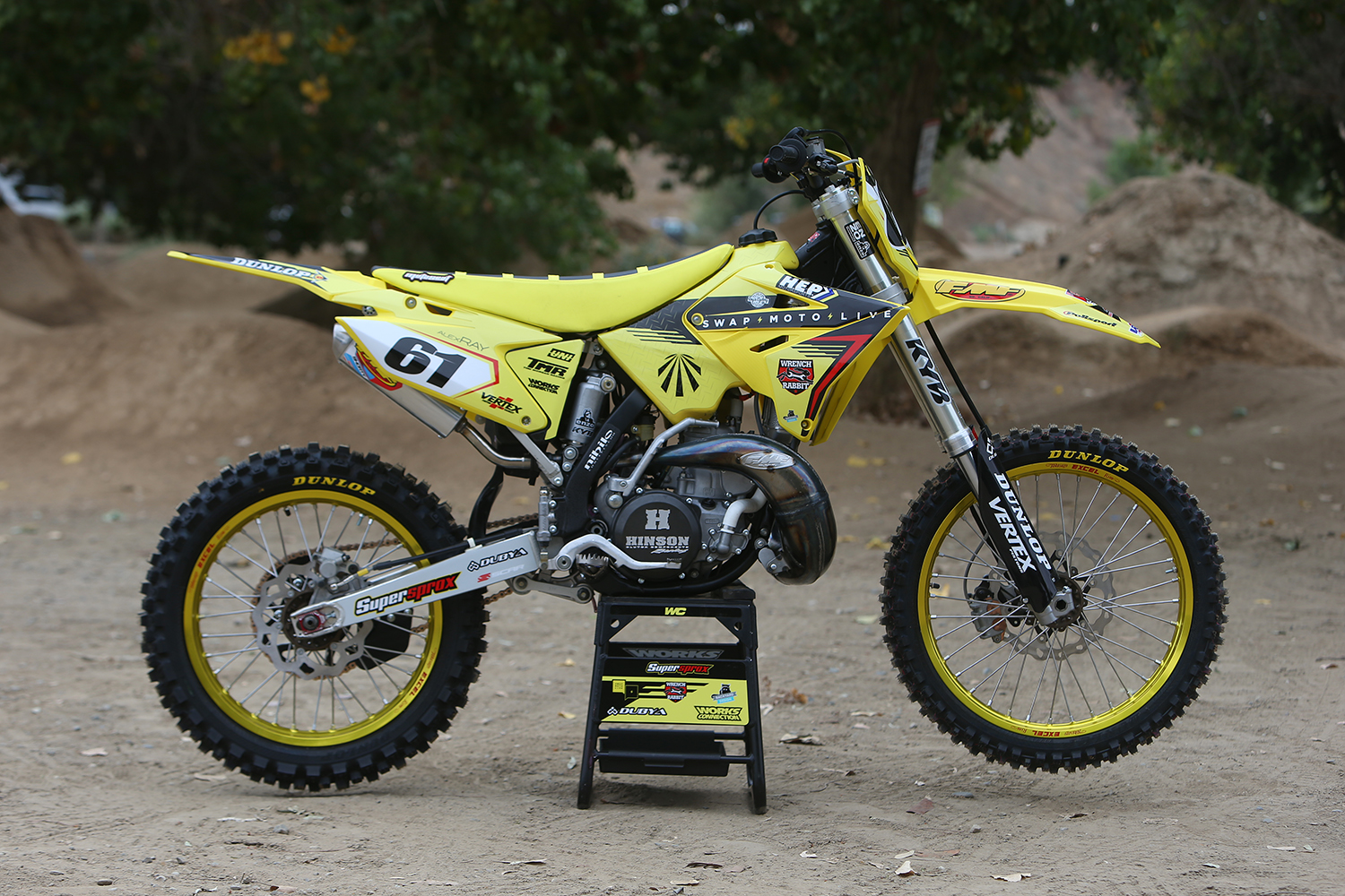 2002 suzuki deals 250 dirt bike