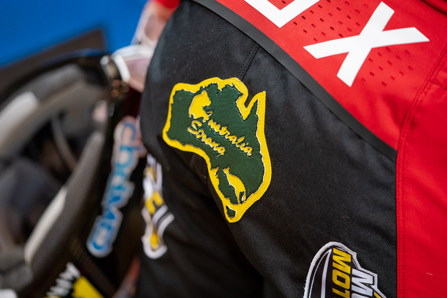 Chad Reed Honda Speedy Shift MX Motocross Pants Supercross Sewn Patches  8436 G6