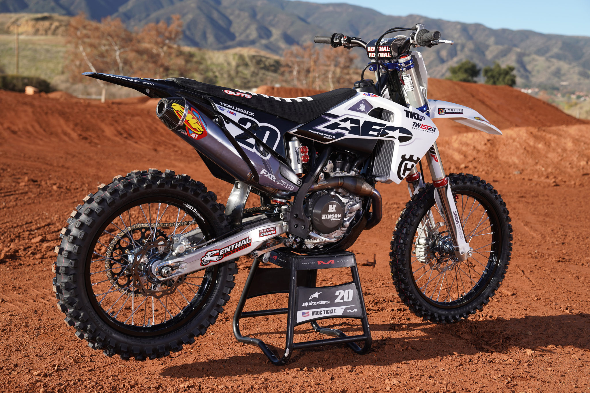 Broc Tickle's TiLube/AEO Powersports/BT20 Race Bike | First Look ...