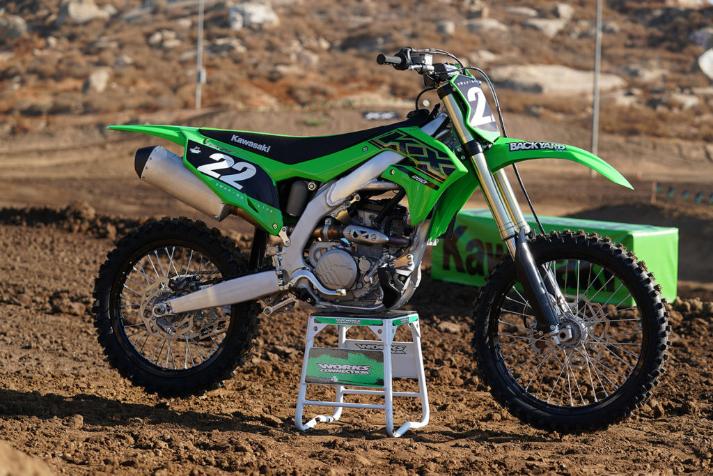 First Test of the 2021 Kawasaki KX250 - Swapmoto Live