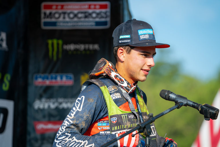 Nate Thrasher Not Racing 250 Class At 2020 Spring Creek Motocross ...