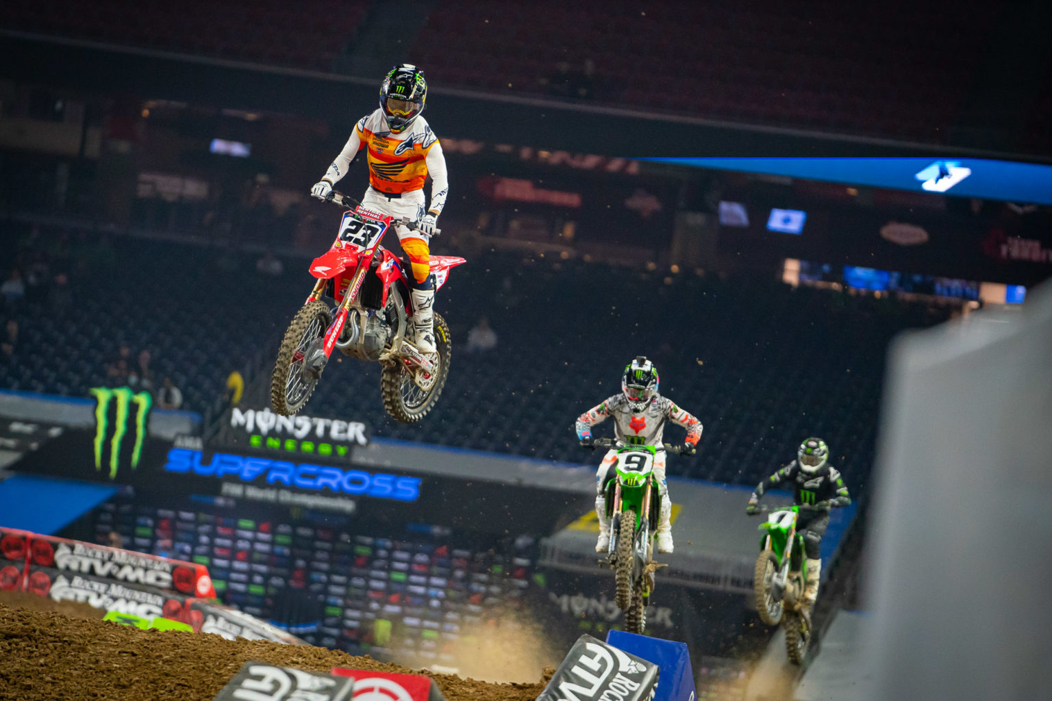 2021 Houston Two Supercross Race Highlights & Results Swapmoto Live