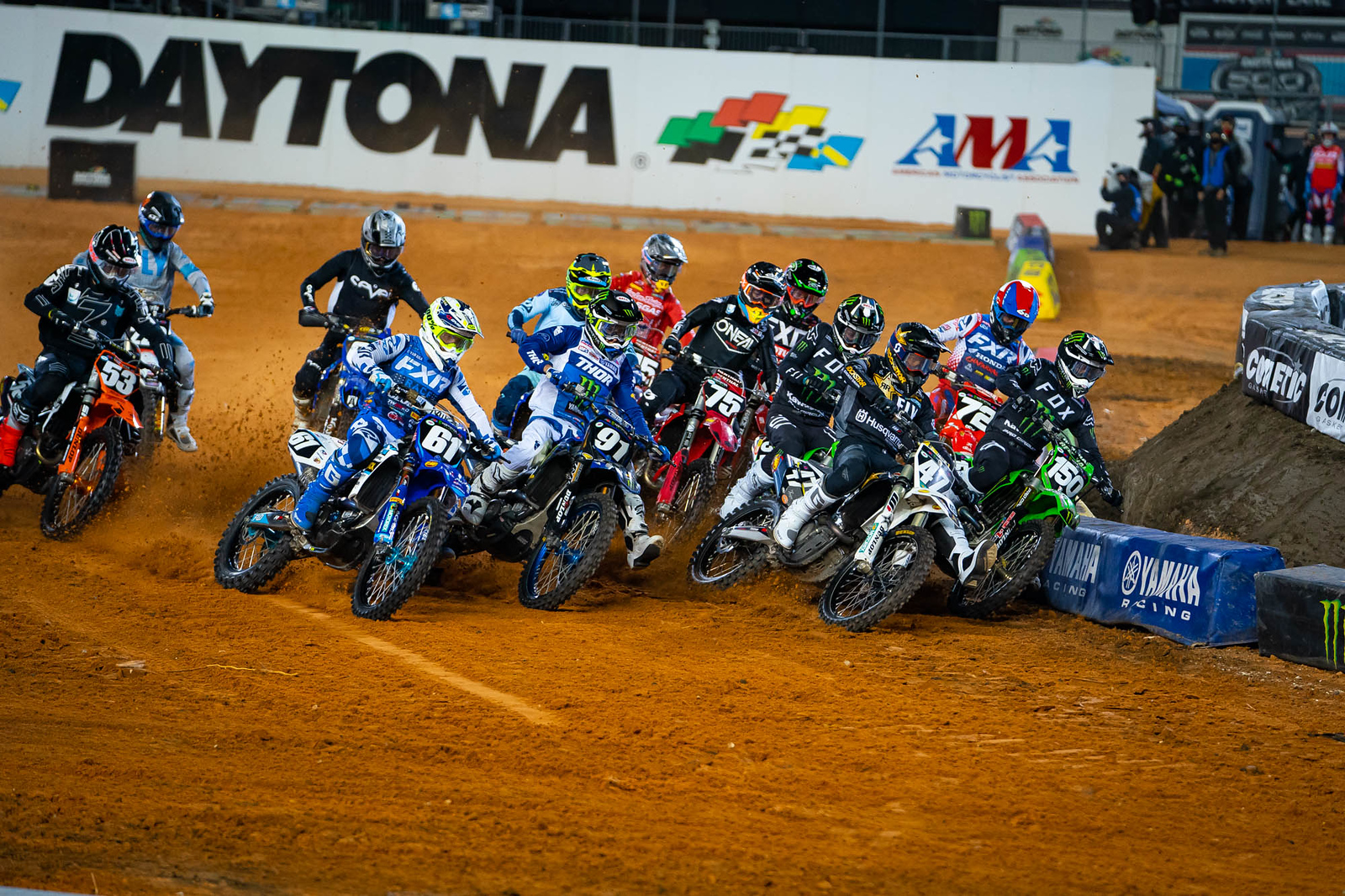 2022 Daytona Supercross Track Map Swapmoto Live