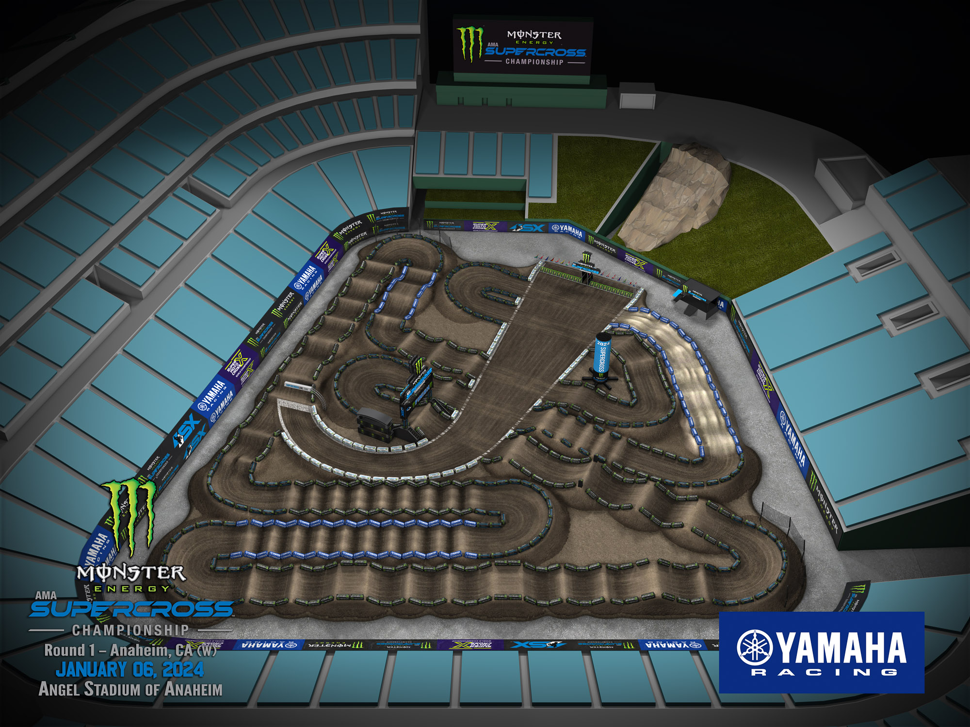 2024 Monster Energy Supercross Championship Track Maps Swapmoto Live