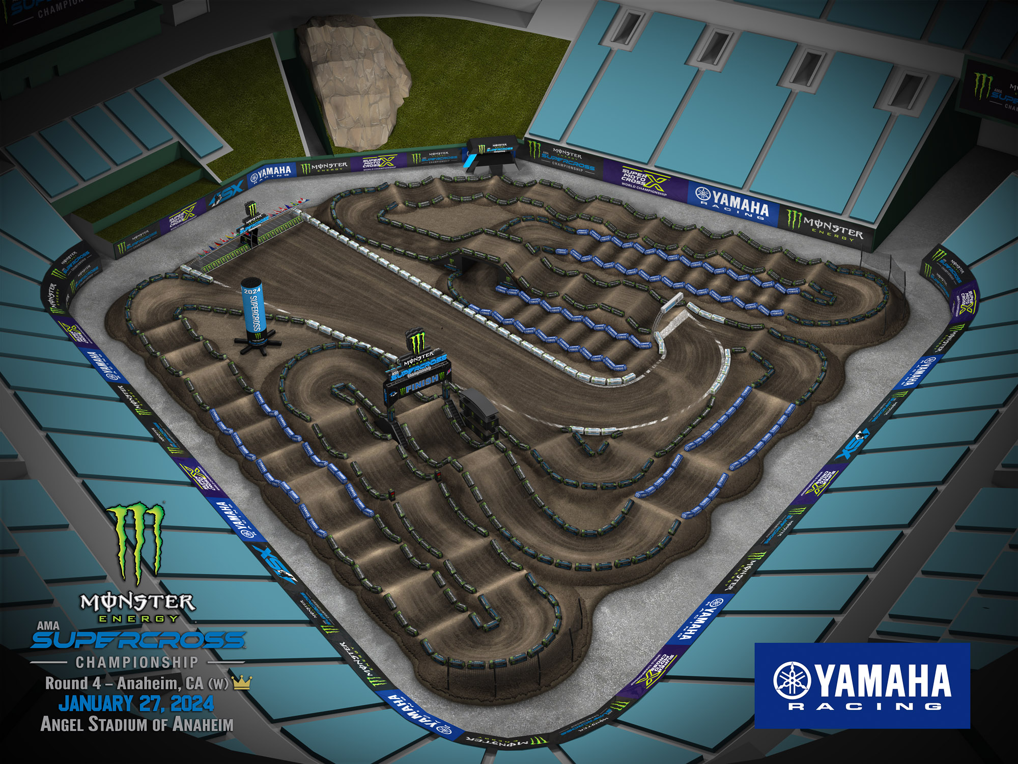 2024 Monster Energy Supercross Championship Track Maps Swapmoto Live