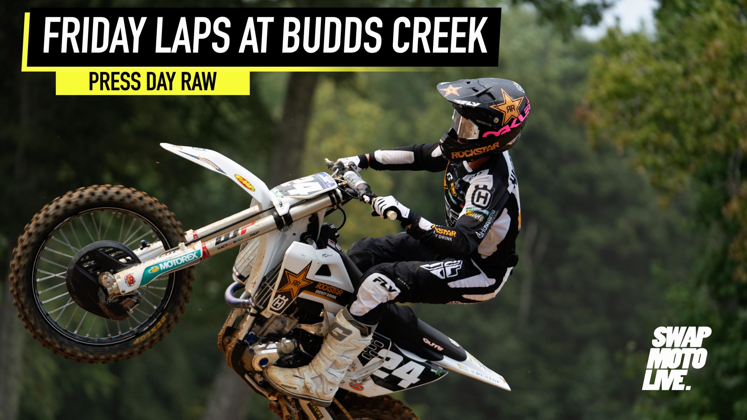 2024 Budds Creek Motocross Press Day Raw Swapmoto Live